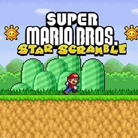 Play Super Mario Bros Star Scramble